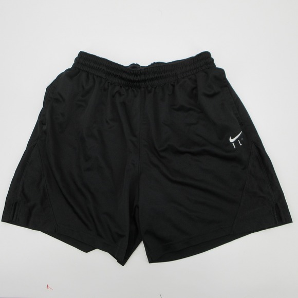 Nike Pants - Nike Fly Womens Basketball Shorts Black Embroidered Swoosh Size M Activewear